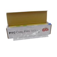 12" Cling Film with Cutter Box 300mm Wide x300m Long
