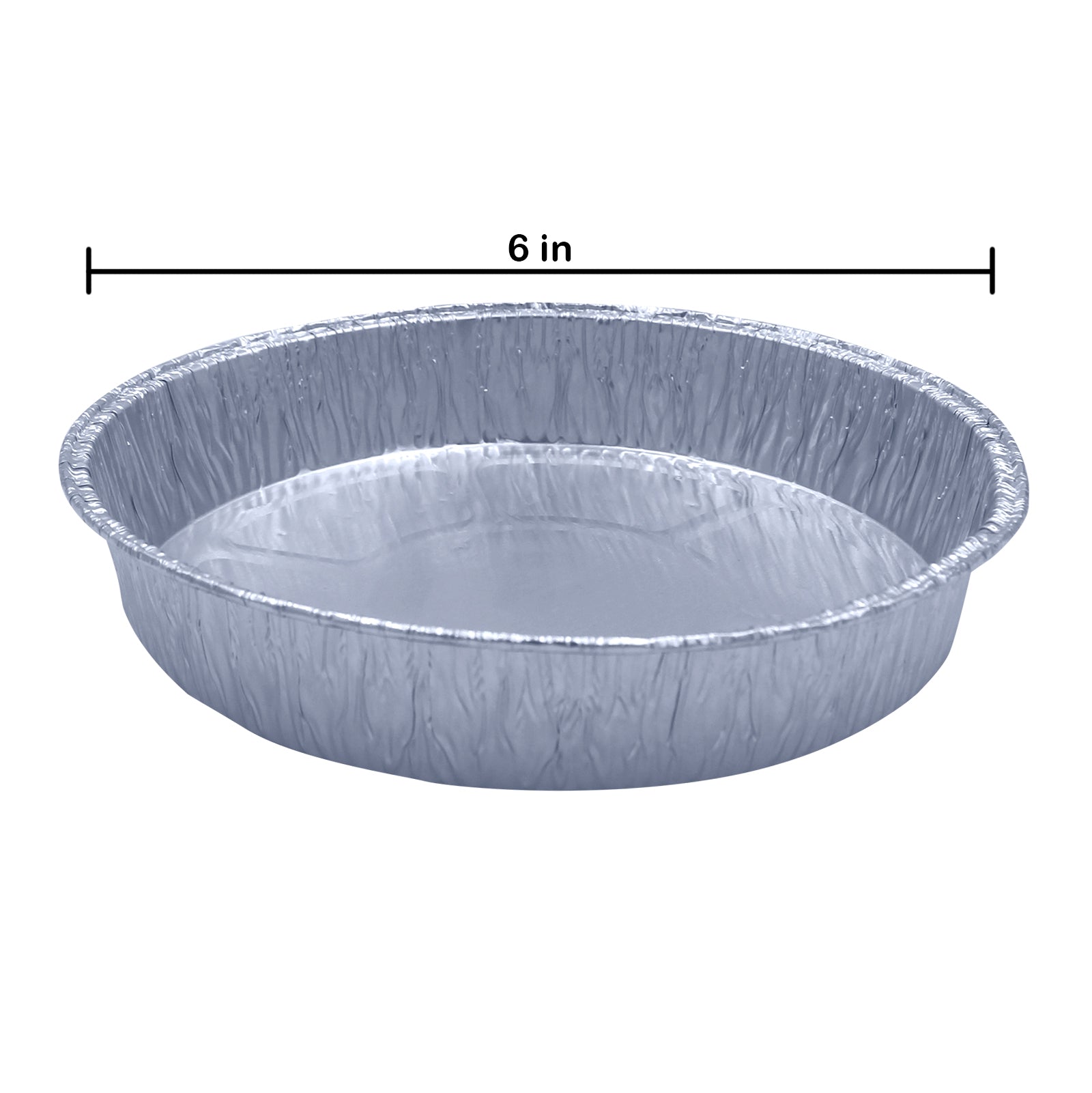 6 Inch Round 6 Inch Foil Flan Dishes 165mm | Round Aluminium Pie & Quiche Trays UK ...