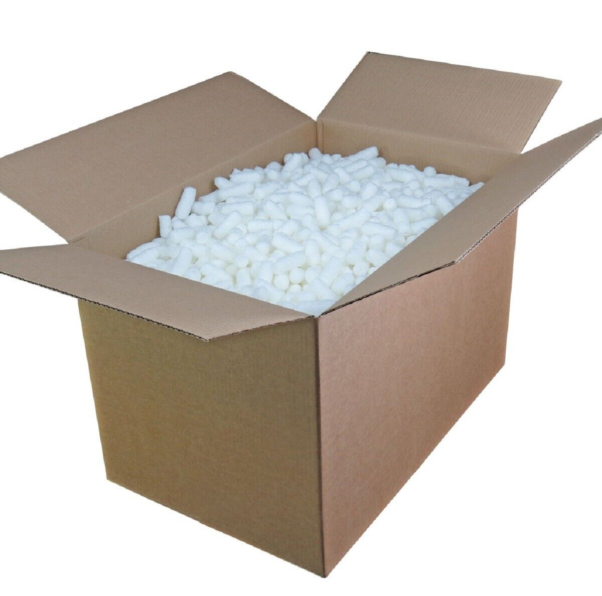 White Cubic Biodegradable Loose Void Fill Packing Peanuts – Sunrise ...