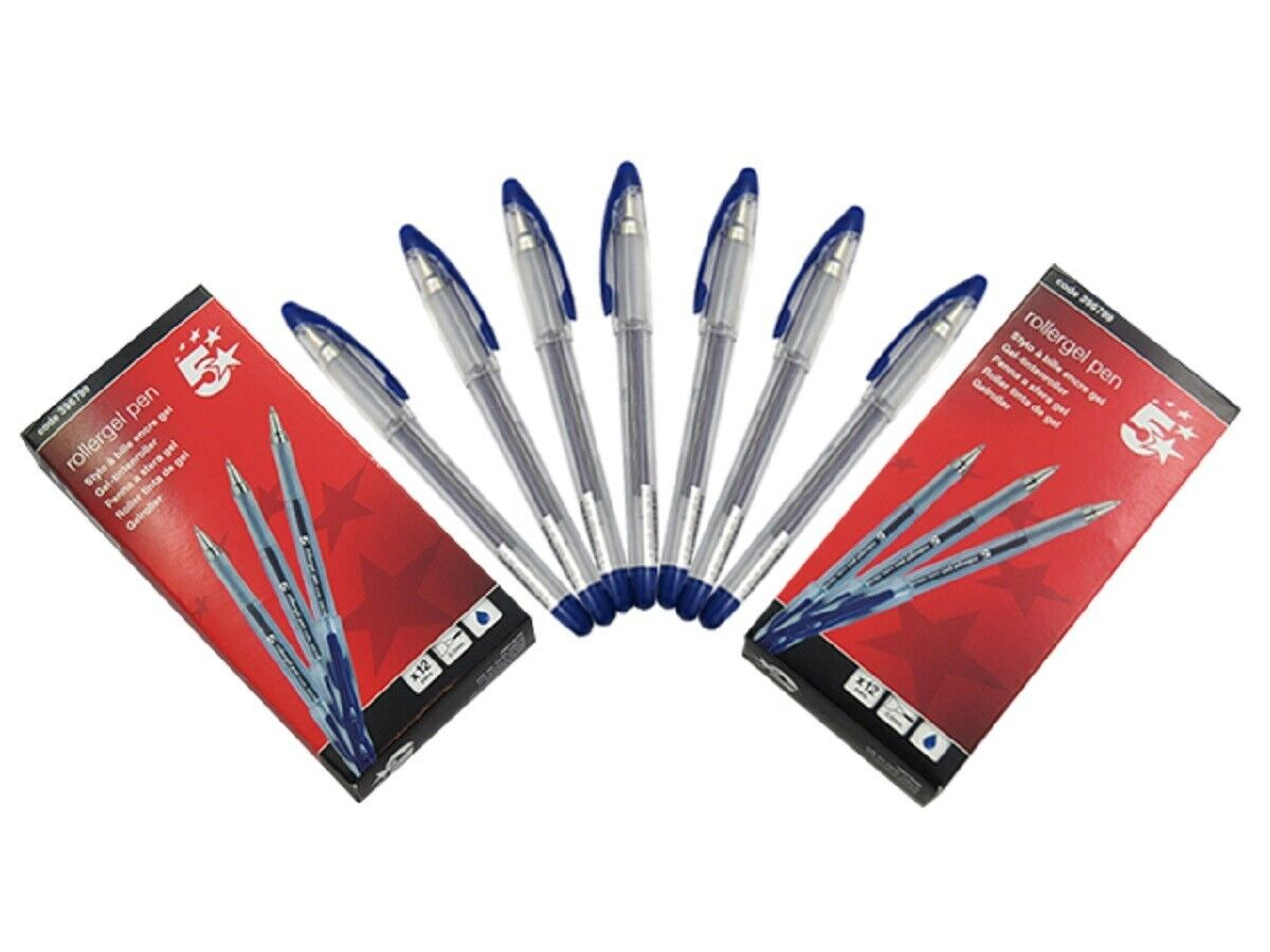 Blue Rollergel Pens – Sunrise Packaging