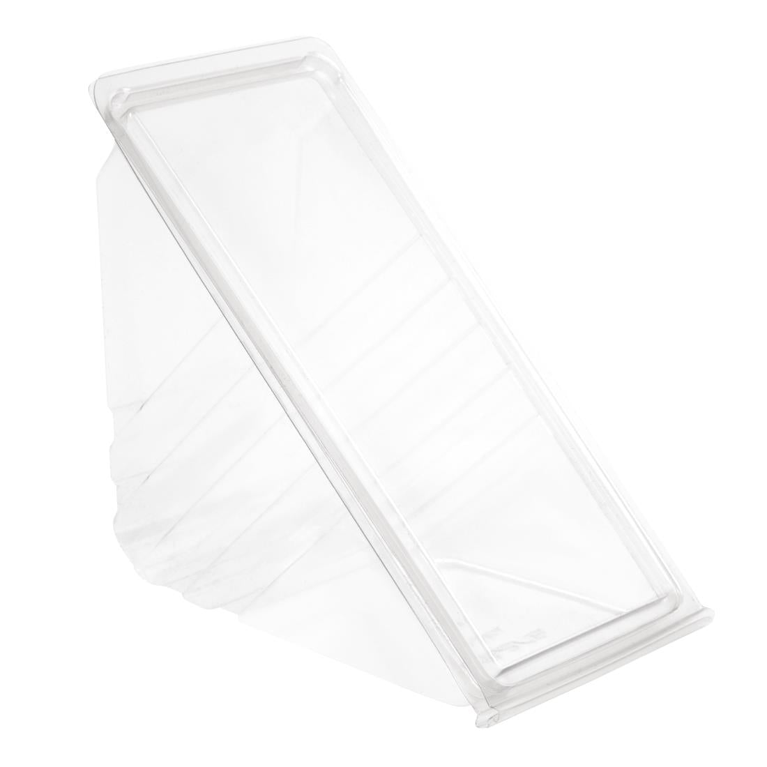2000 X TRIPLE FILL Sandwich Wedges - Deli Hinged Plastic Catering Cafe -Clear - Foto 7